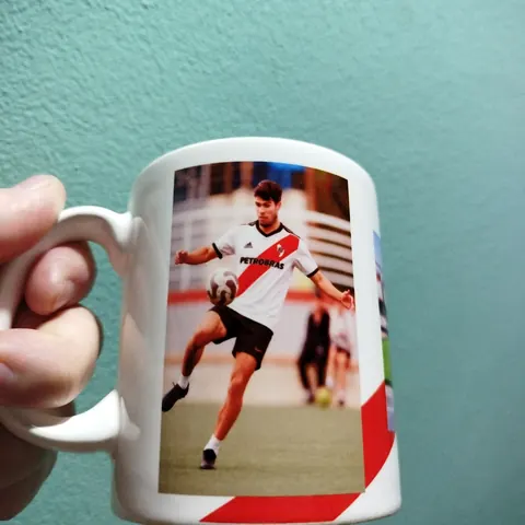 Taza River Plate con fotos
