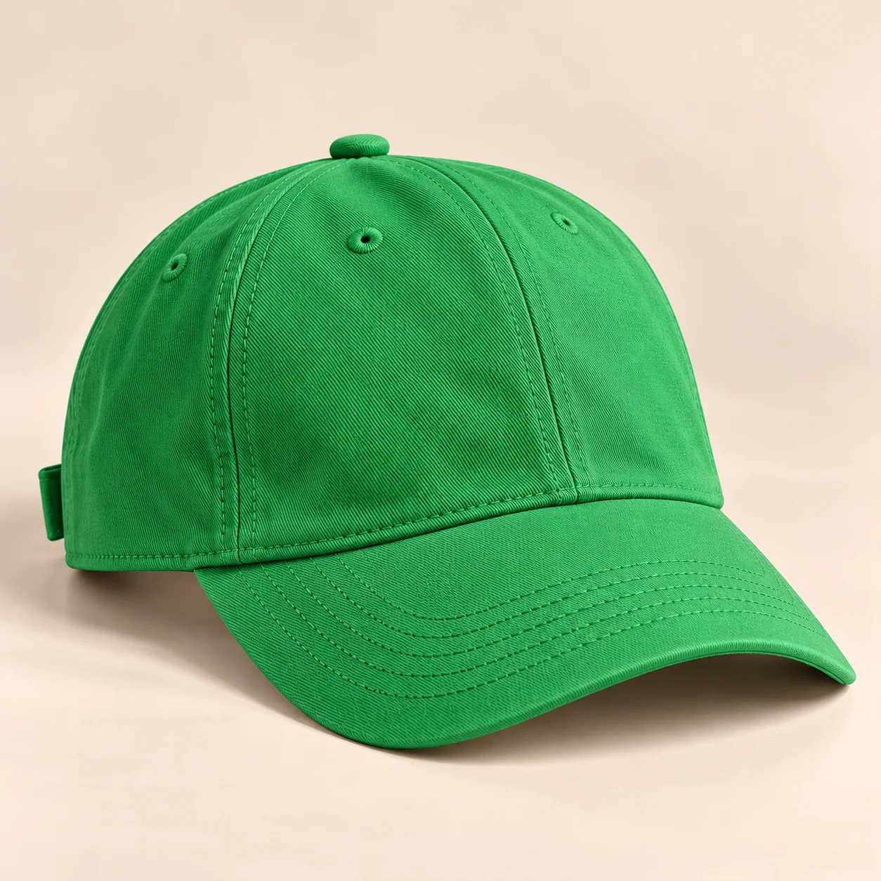 Gorra con logo y nombre Verde