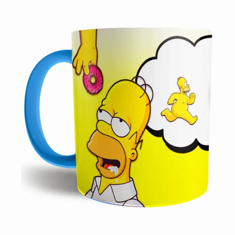 Taza Homero y la dona